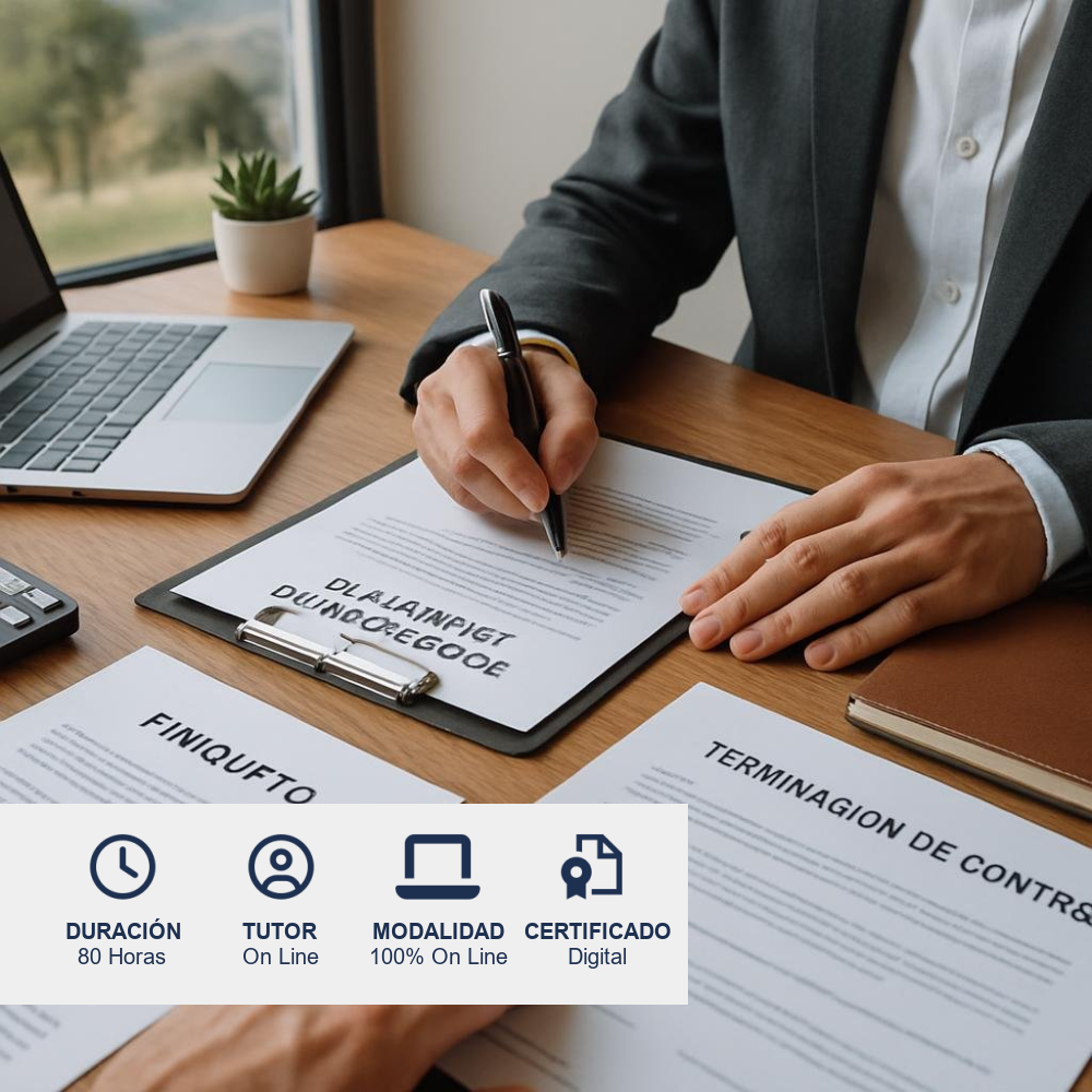 Curso Contratación, Terminación y Finiquito Laboral