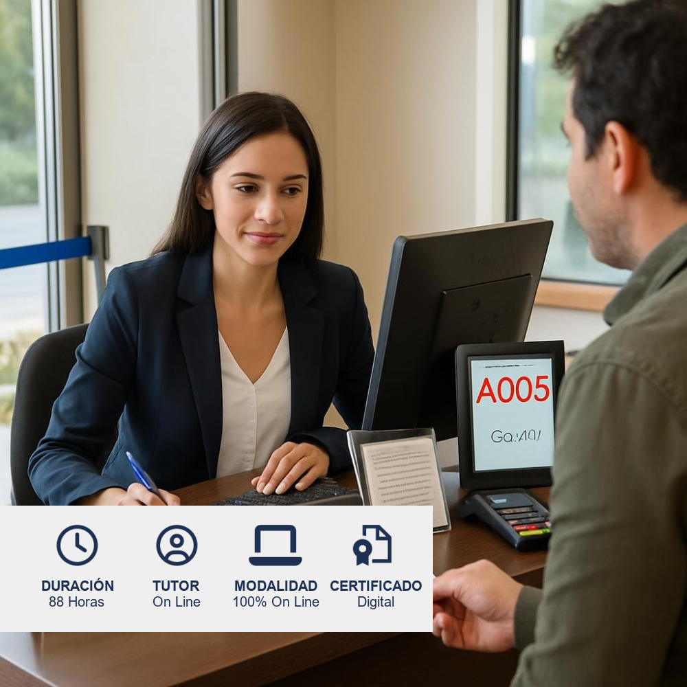 Curso de Gestión de Filas y Atención Presencial