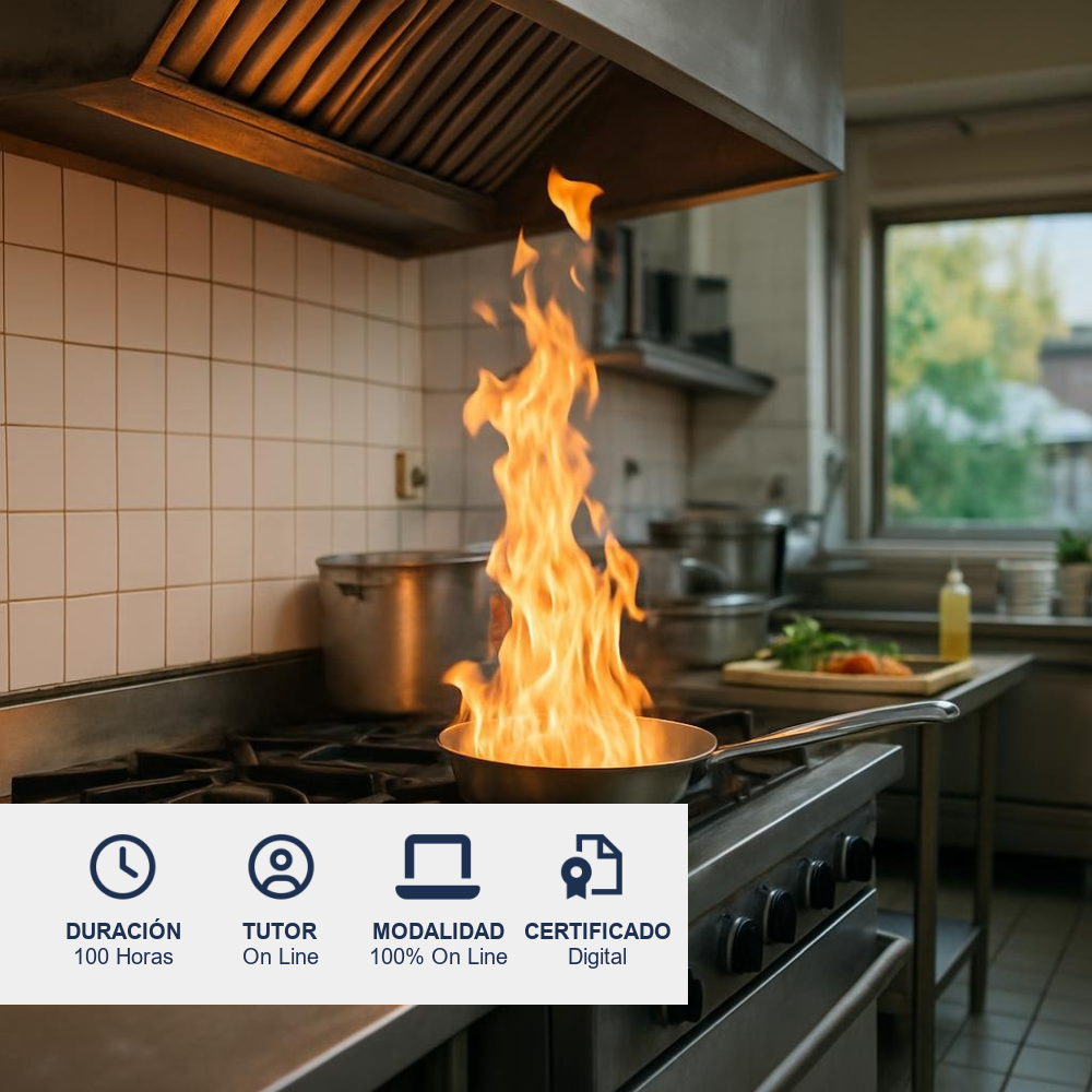 Prevención de Riesgos en Cocinas Profesionales