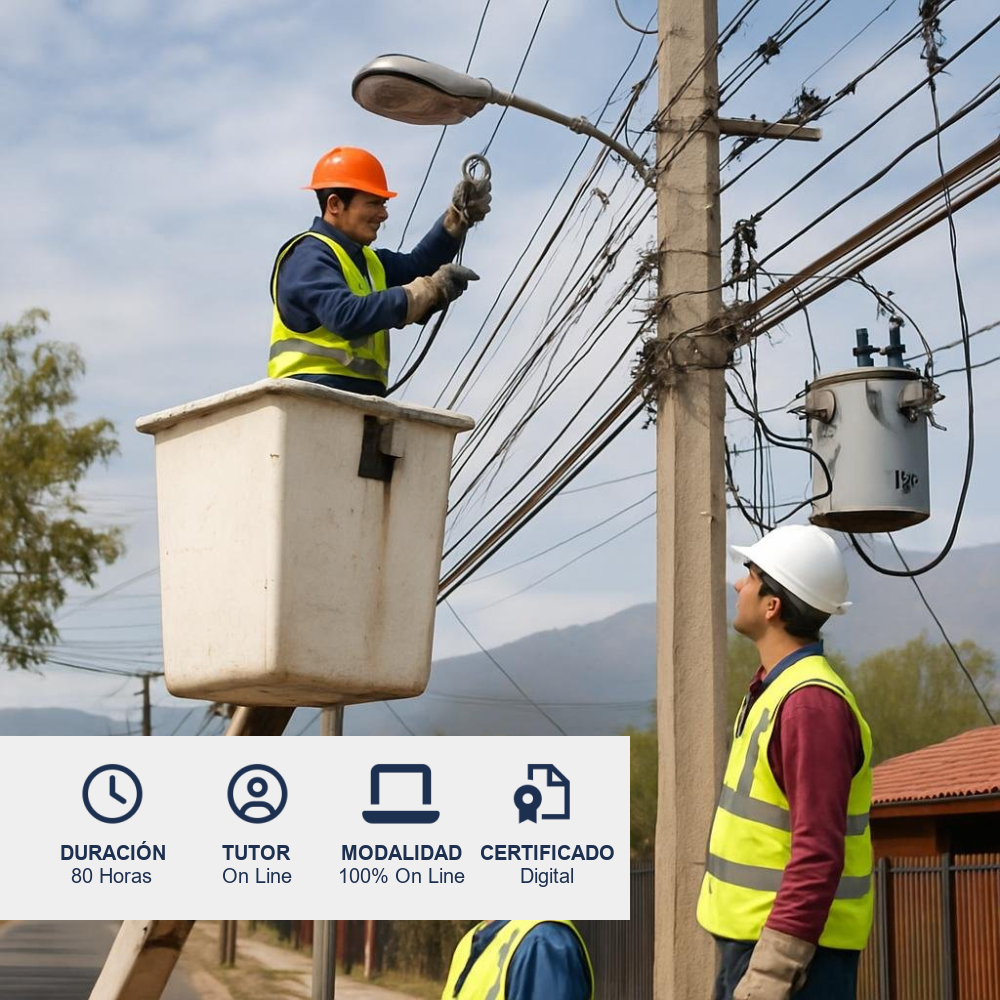 Curso de Alumbrado Público y Redes Eléctricas Urbanas
