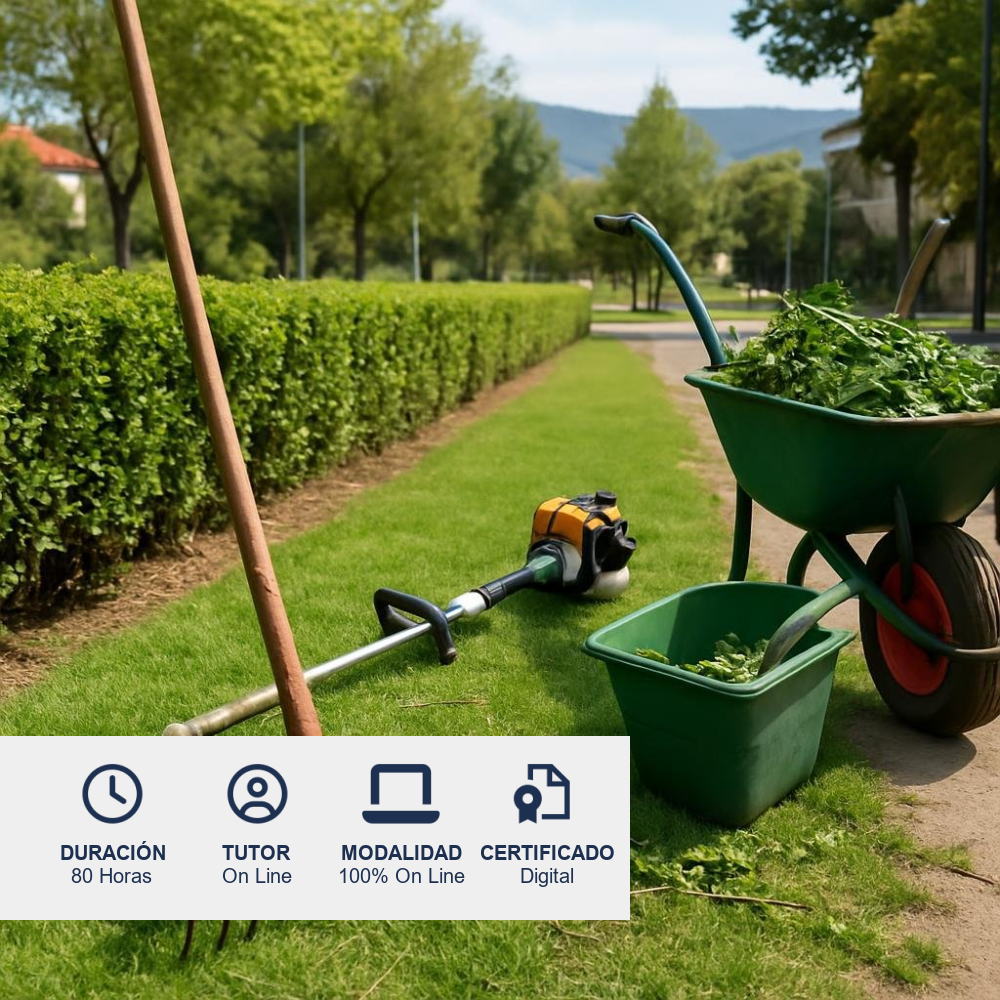Curso de Diseño y Mantención de Áreas Verdes Urbanas