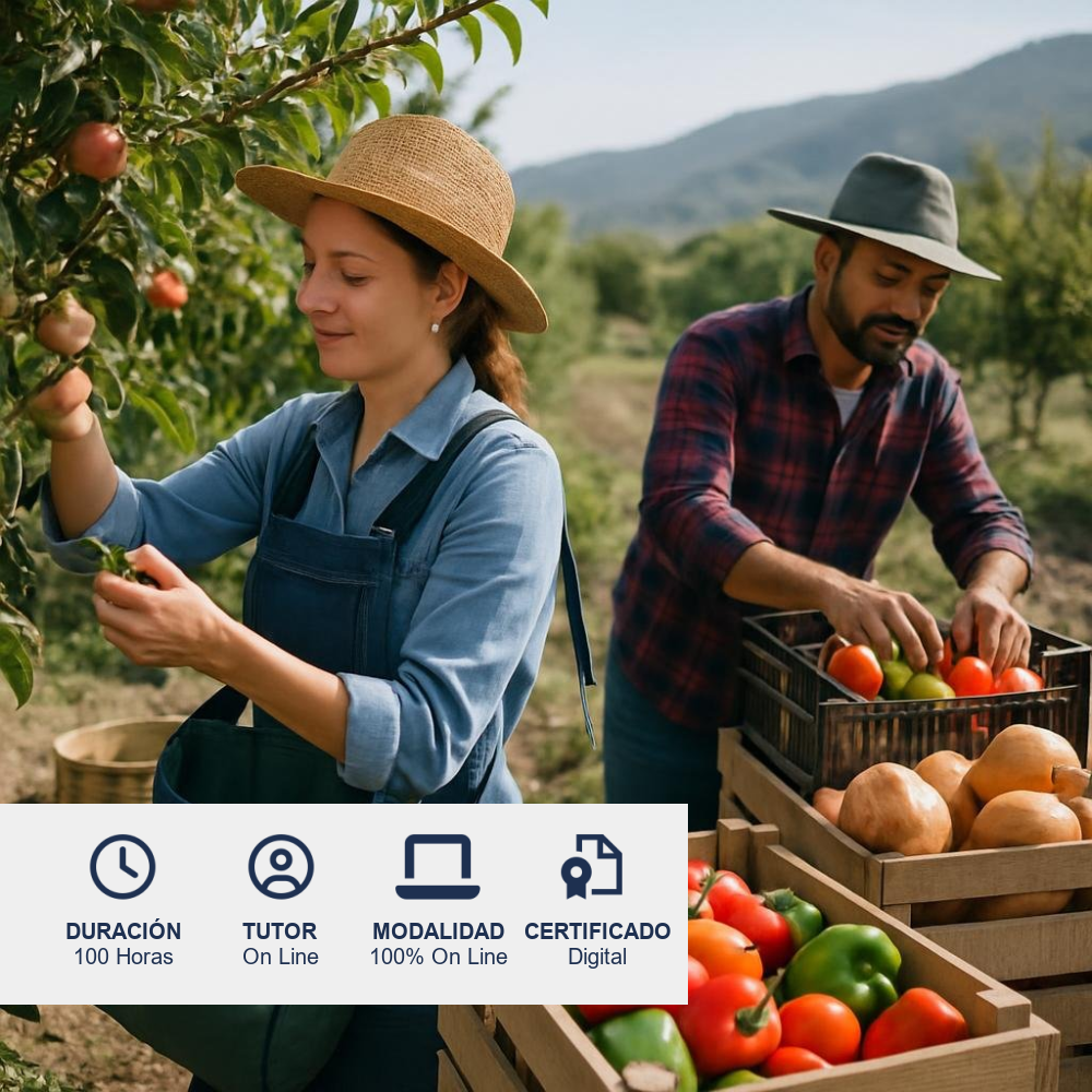 Curso de Cosecha y Manejo de Frutas y Hortalizas