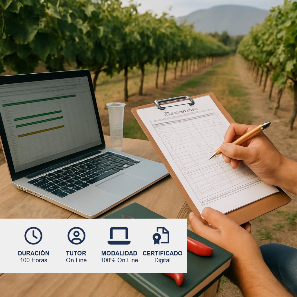 Curso de Trazabilidad Agrícola y Control de Registros