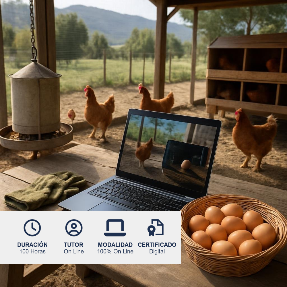 Curso de Avicultura y Producción de Huevos