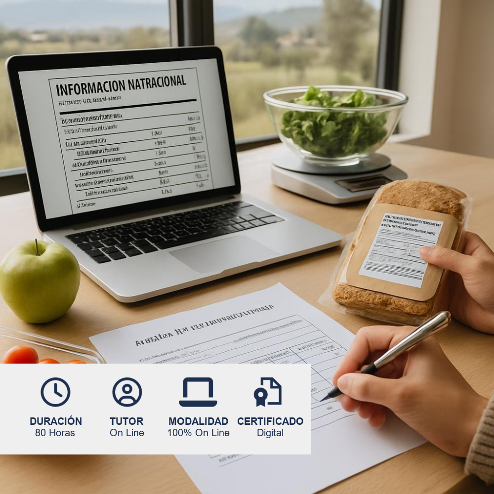 Curso de Etiquetado Nutricional de Alimentos