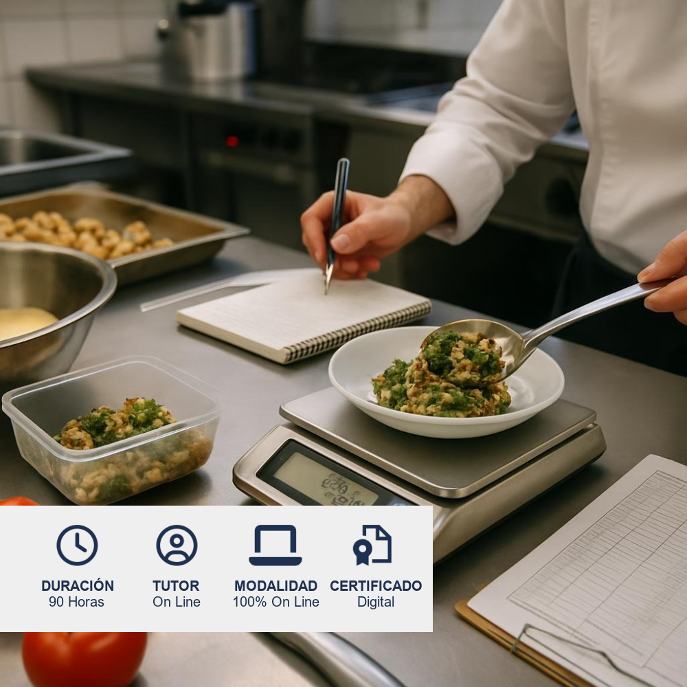 Curso de Estandarización de Recetas y Control de Porciones