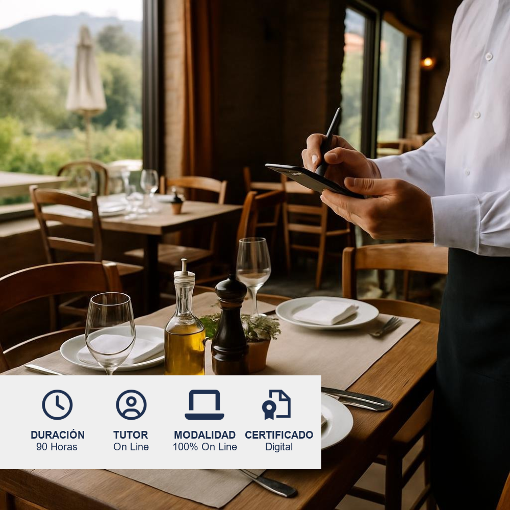 Curso de Atención y Servicio al Cliente en Restaurantes
