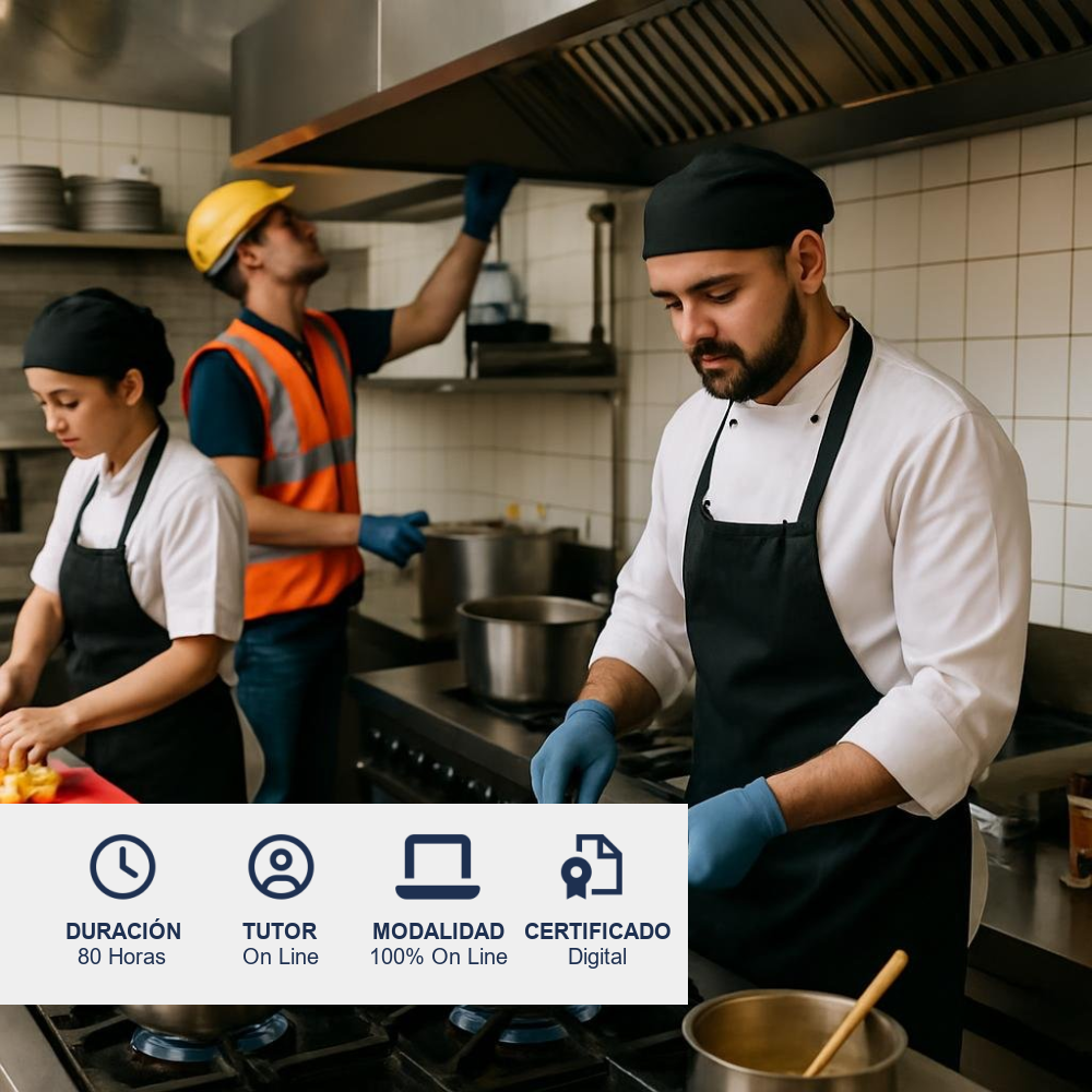 Curso de Prevención de Riesgos en Cocinas y Restaurantes