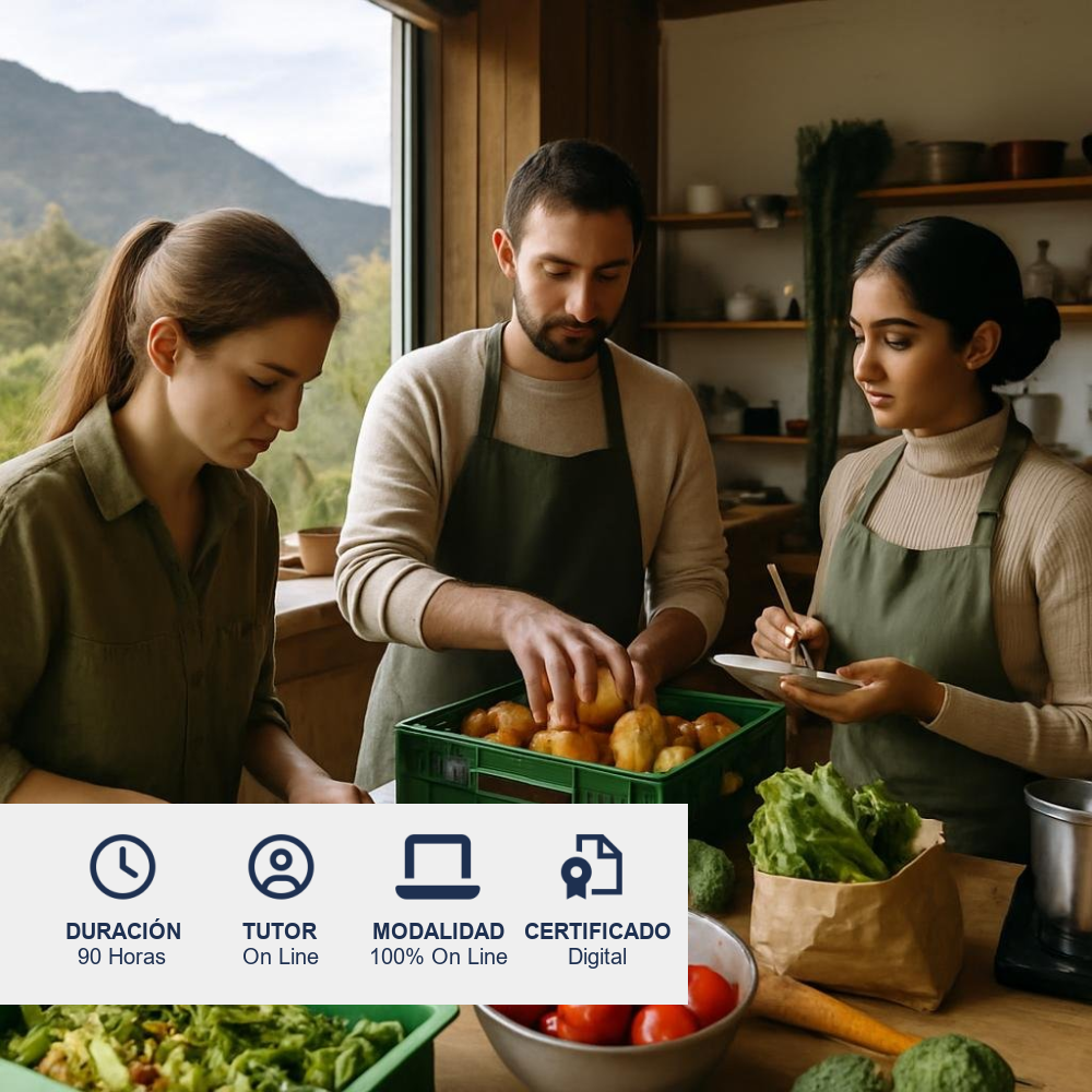 Curso de Sostenibilidad y Reducción del Desperdicio Alimentario