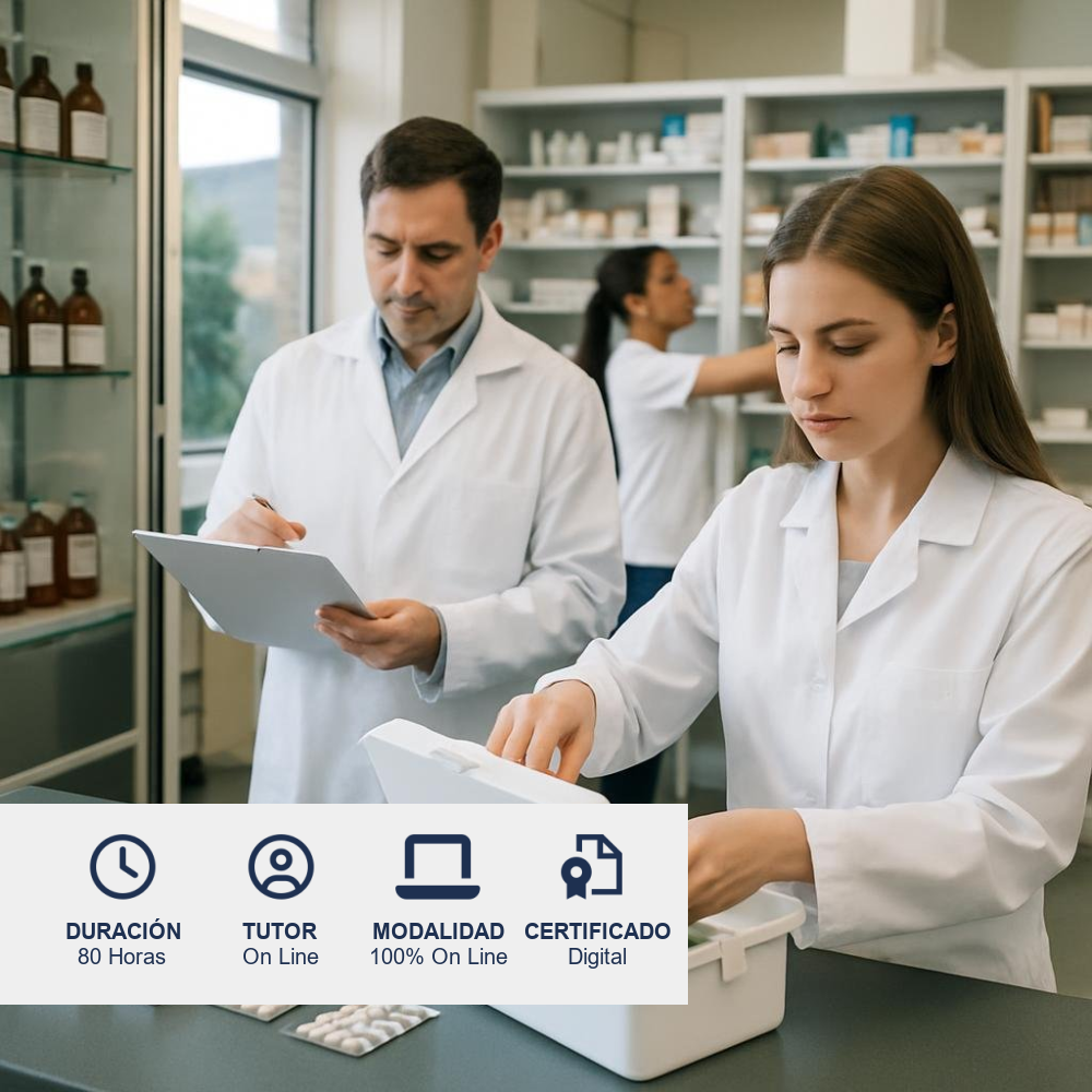 Curso de Gestión de Droguerías, Botiquines y Almacenes Farmacéuticos