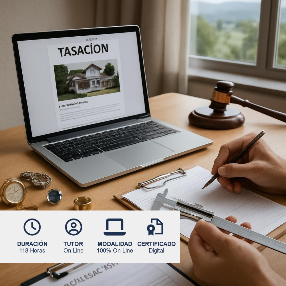 Curso de Tasación Comercial de Bienes para Subasta